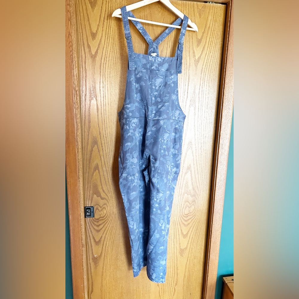 Aerie Floral Print Overalls